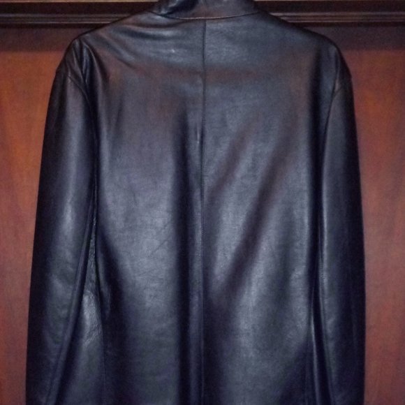 Versace Collection Laser Cut Studded Jacket - Picture 3 of 5